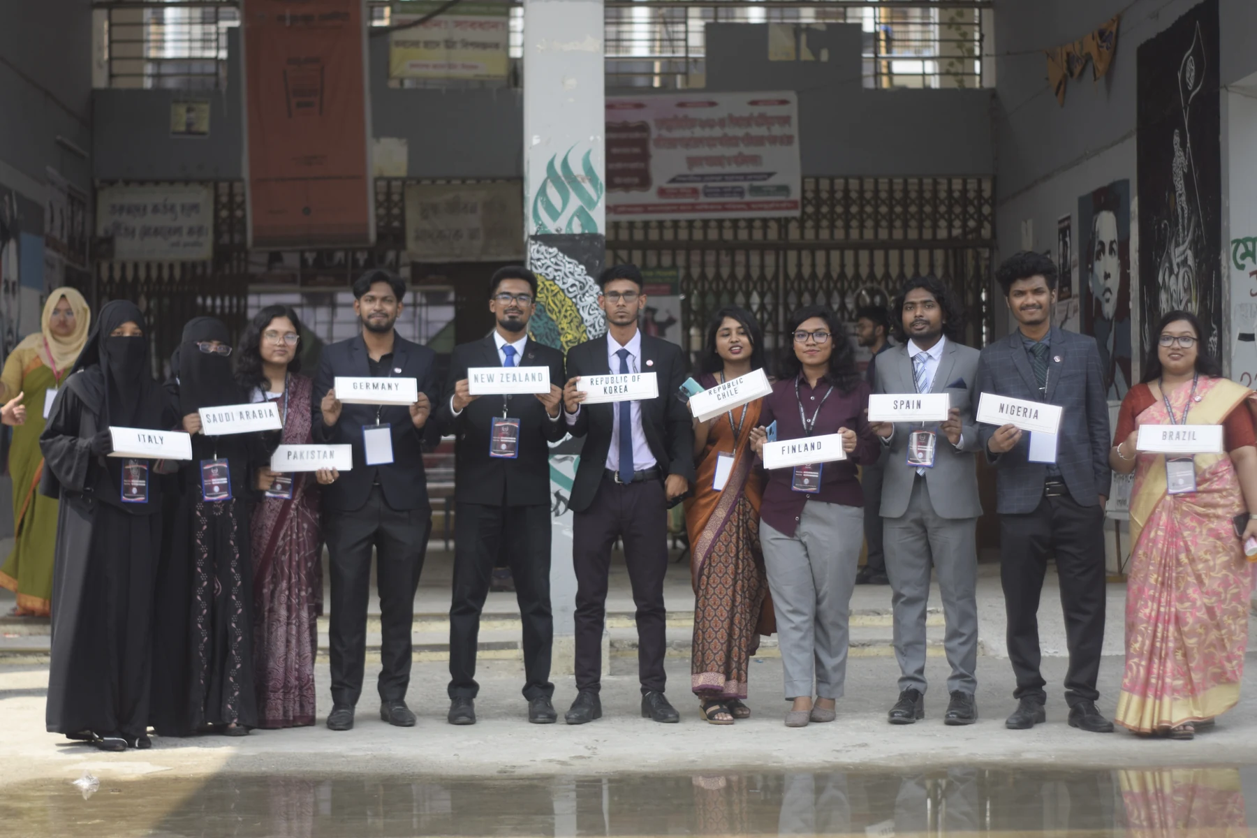 Representing Spain at GSTU International Model United Nations 2025.
